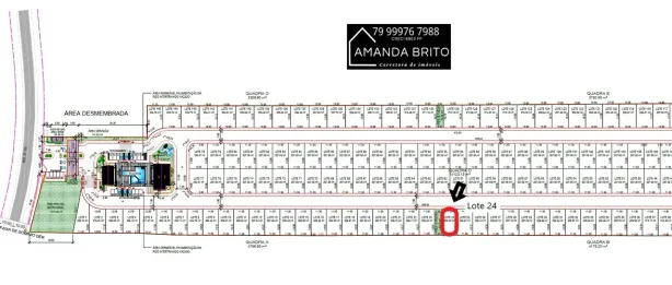 Lote/Terreno à venda, 205m² no , Barra dos Coqueiros