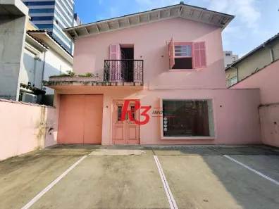 Imóvel Comercial para alugar, 232m² no Embaré, Santos
