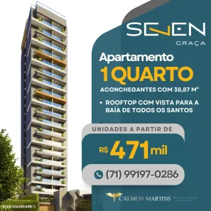 Apartamento com 1 Quarto à venda, 38m² no Graça, Salvador