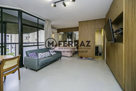 Apartamento com 1 Quarto para venda ou aluguel, 42m² no Jardim Europa, São Paulo