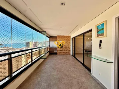 Apartamento com 3 Quartos para alugar, 132m² no Ponta da Praia, Santos