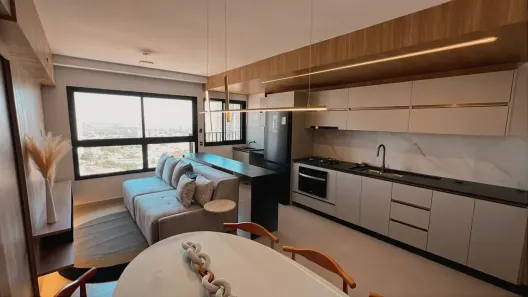 Apartamento com 2 Quartos para alugar, 63m² no Serrinha, Goiânia