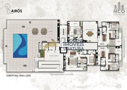 Apartamento com 1 Quarto à venda, 36m² no Centro, Ubatuba
