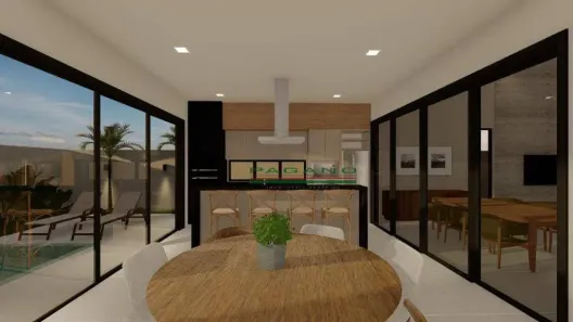 Casa de Condomínio com 3 Quartos à venda, 194m² no Loteamento Agra Ribeirão Preto, Ribeirão Preto