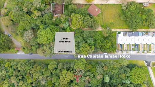 Lote/Terreno à venda, 724m² no Abranches, Curitiba