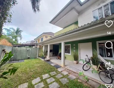 Casa de Condomínio com 4 Quartos para alugar, 180m² no Vargem Pequena, Rio de Janeiro