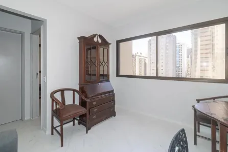Apartamento com 1 Quarto para alugar, 44m² no Indianópolis, São Paulo