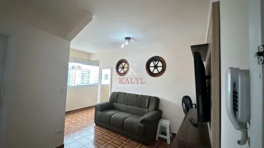 Apartamento com 1 Quarto à venda, 45m² no Guilhermina, Praia Grande