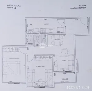 Apartamento com 2 Quartos à venda, 60m² no Rudge Ramos, São Bernardo do Campo