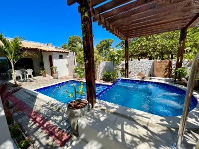 Casa de Condomínio com 3 Quartos à venda, 150m² no Córrego do Rodrigues, Aracati