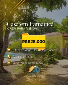 Casa com 3 Quartos à venda, 525m² no , Ilha de Itamaracá