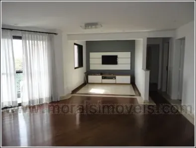Apartamento com 3 Quartos para alugar, 137m² no Vila Indiana, São Paulo