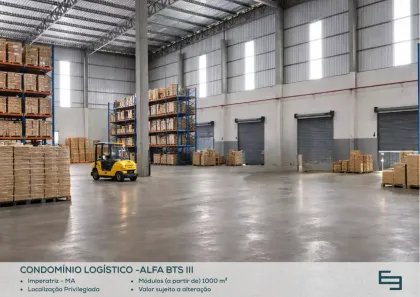 Galpão/Depósito/Armazém para alugar, 2400m² no Imigrantes, Imperatriz