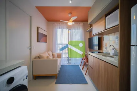 Apartamento com 1 Quarto para venda ou aluguel, 24m² no Vila Butantã, São Paulo
