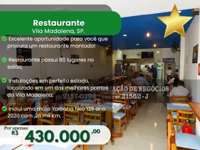 Ponto Comercial à venda, 120m² no Vila Madalena, São Paulo