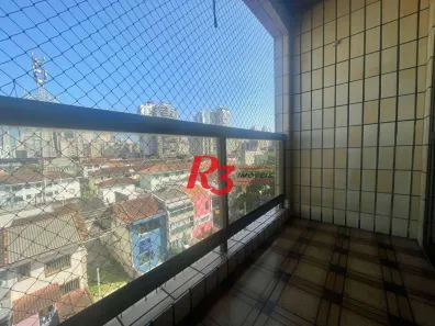 Apartamento com 3 Quartos para alugar, 140m² no Boqueirão, Santos