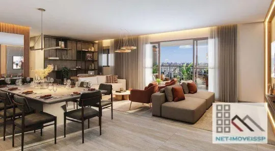 Apartamento com 3 Quartos à venda, 153m² no City América, São Paulo
