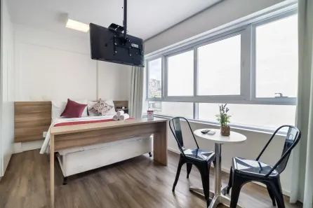 Apartamento com 1 Quarto para alugar, 20m² no Centro, São Paulo