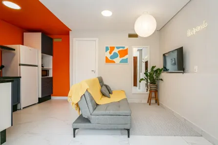 Apartamento com 1 Quarto para alugar, 40m² no Campeche, Florianópolis