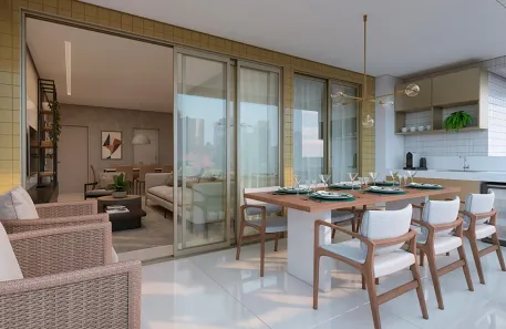 Apartamento com 4 Quartos à venda, 135m² no Casa Forte, Recife