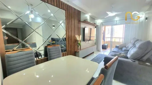 Apartamento com 2 Quartos à venda, 74m² no Guilhermina, Praia Grande