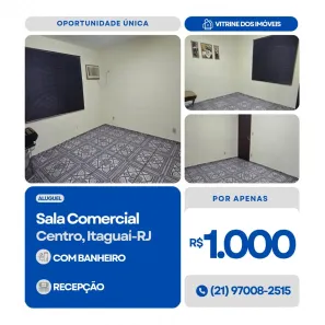 Ponto Comercial para alugar, 10m² no Centro, Itaguaí