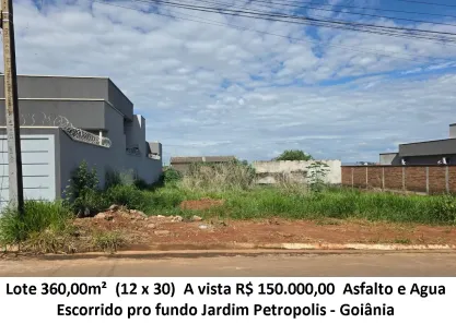 Lote/Terreno à venda, 360m² no Jardim Novo Petrópolis, Goiânia