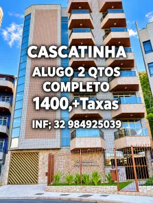 Apartamento com 2 Quartos para alugar, 90m² no Cascatinha, Juiz de Fora