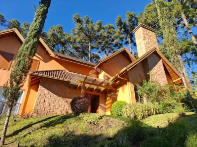 Casa de Condomínio com 5 Quartos à venda, 320m² no Aspen Mountain, Gramado