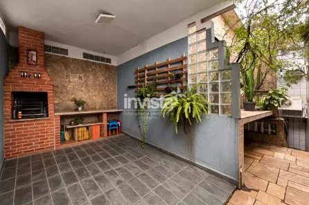 Sobrado com 3 Quartos à venda, 142m² no Vila Mathias, Santos
