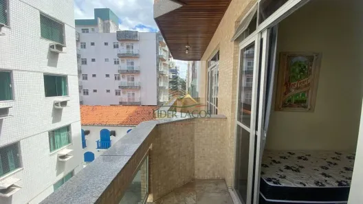 Apartamento com 3 Quartos para alugar, 119m² no Passagem, Cabo Frio