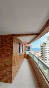 Apartamento com 2 Quartos para alugar, 89m² no Canto do Forte, Praia Grande