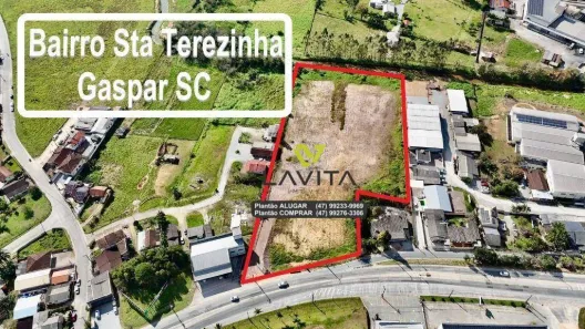 Lote/Terreno à venda, 14795m² no Santa Terezinha, Gaspar