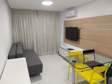 Apartamento com 1 Quarto para alugar, 35m² no Manaíra, João Pessoa
