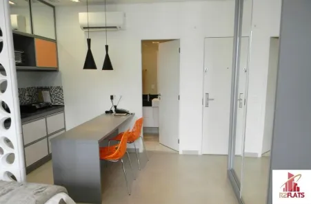 Flat com 1 Quarto para alugar, 35m² no Vila Olímpia, São Paulo
