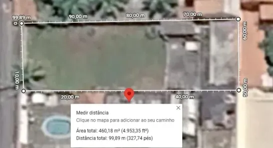 Lote/Terreno à venda, 460m² no Jardim Atlântico Central (Itaipuaçu), Maricá