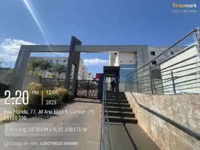 Apartamento com 2 Quartos à venda, 38m² no Jardim Ana Eliza, Cambé