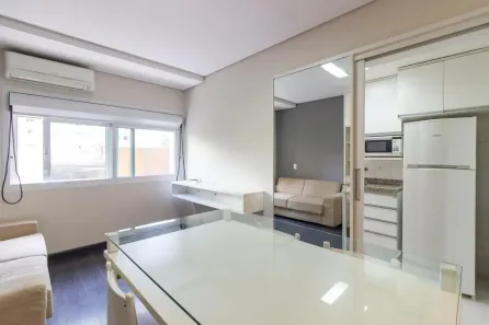 Apartamento com 1 Quarto para alugar, 38m² no Cerqueira César, São Paulo