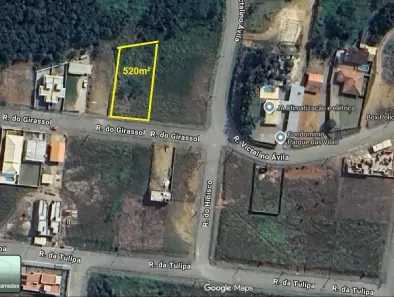 Lote/Terreno à venda, 520m² no Areias do Meio, Governador Celso Ramos