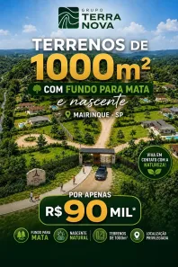 Lote/Terreno à venda, 1000m² no , Mairinque