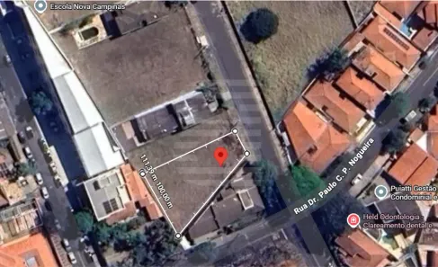 Lote/Terreno à venda, 644m² no Jardim Bom Retiro, Campinas