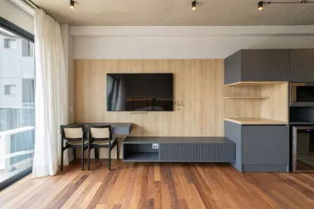 Apartamento com 1 Quarto para alugar, 58m² no Vila Olímpia, São Paulo