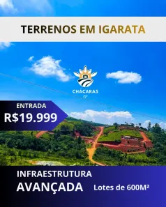 Lote/Terreno à venda, 600m² no Centro, Igaratá