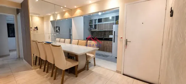 Apartamento com 3 Quartos para venda ou aluguel, 64m² no Jardim Ampliação, São Paulo