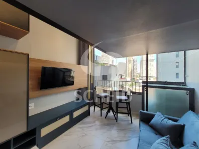 Flat com 1 Quarto para alugar, 24m² no Jardim das Acácias, São Paulo