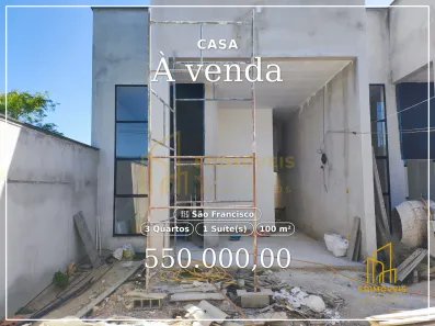 Casa com 3 Quartos à venda, 100m² no São Francisco, Serra