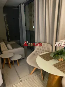 Flat com 1 Quarto para alugar, 42m² no Pinheiros, São Paulo