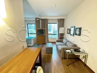Flat com 1 Quarto à venda, 30m² no Cidade Monções, São Paulo