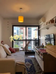Flat com 1 Quarto para alugar, 45m² no Cerqueira César, São Paulo