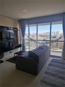 Apartamento com 1 Quarto para alugar, 49m² no Vila Mathias, Santos